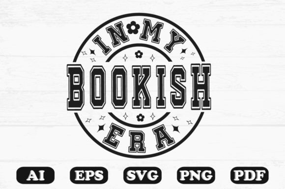 In My Bookish Era Svg T-shirt