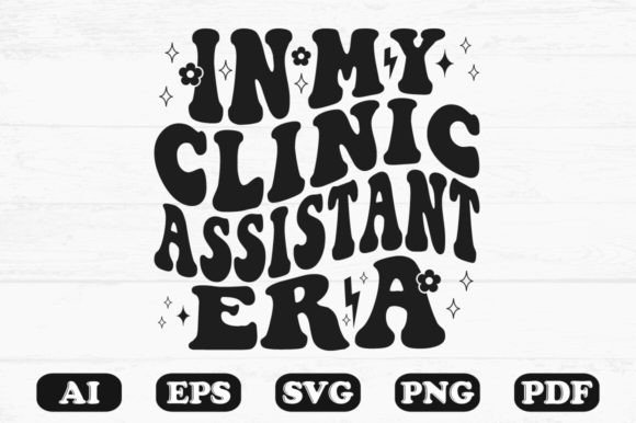 In My Clinic Assistant Era Retro Wavy S