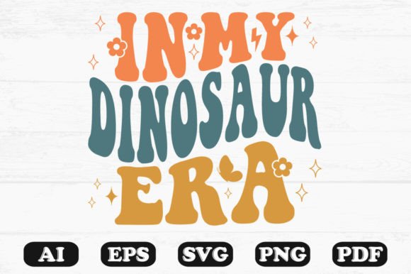 In My Dinosaur Era Retro Wavy SVG Review