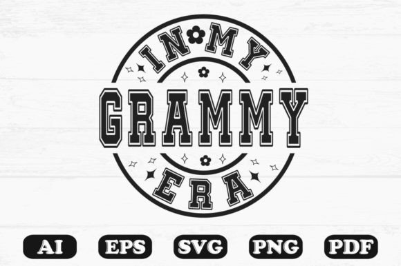 In My Grammy Era Svg T-shirt Design