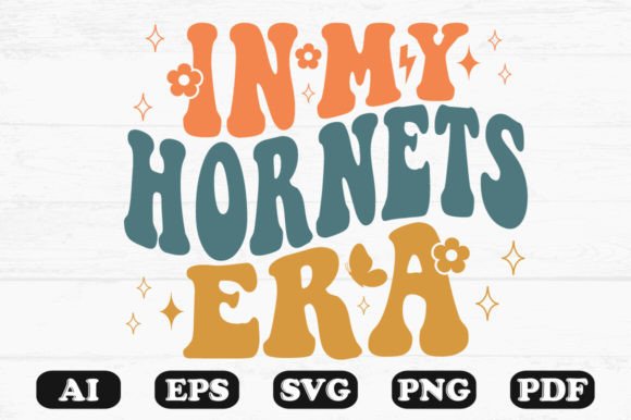 In My Hornets Era Retro Wavy Svg T-shirt