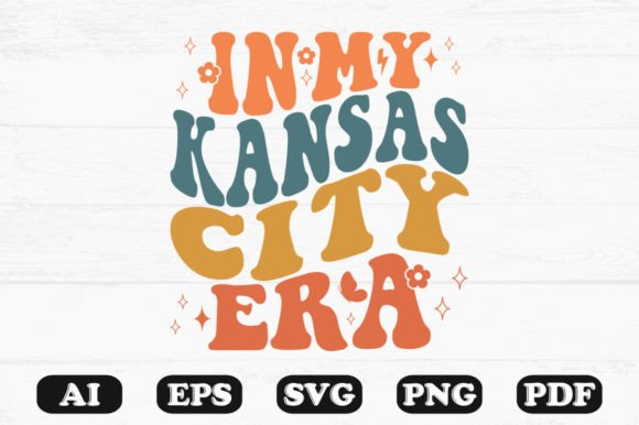 In My Kansas City Era Retro Wavy Svg