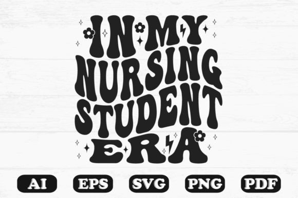 In My Nursing Student Era Retro SVG