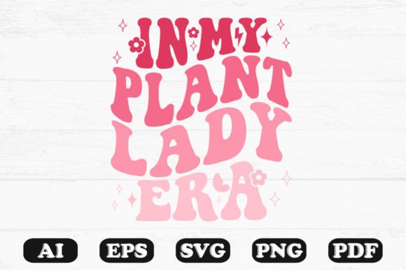 In My Plant Lady Era Retro Wavy SVG Review