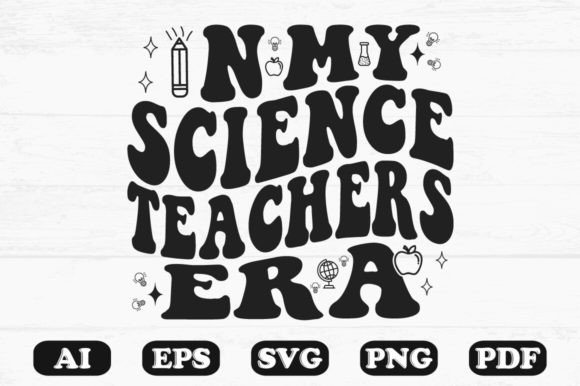 In My Science Teacher's Era Retro SVG