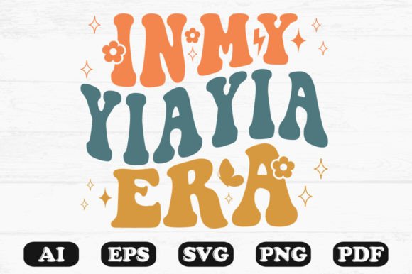 In My Yiayia Era Retro Wavy SVG Review